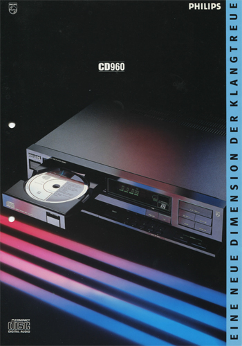 Philips CD960 German brochure PDF